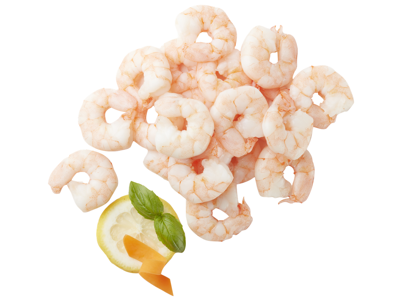 Cooked and Shelled Prawns