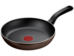 Tefal Frying Pan with a black non-stick interior and a red Thermo-Signal indicator