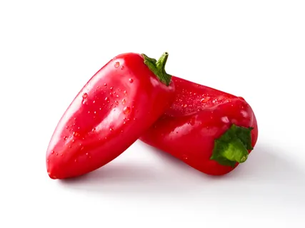 Rote Mini Paprika, kernlos