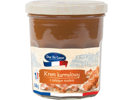 Krem karmelowy z solonym masłem
