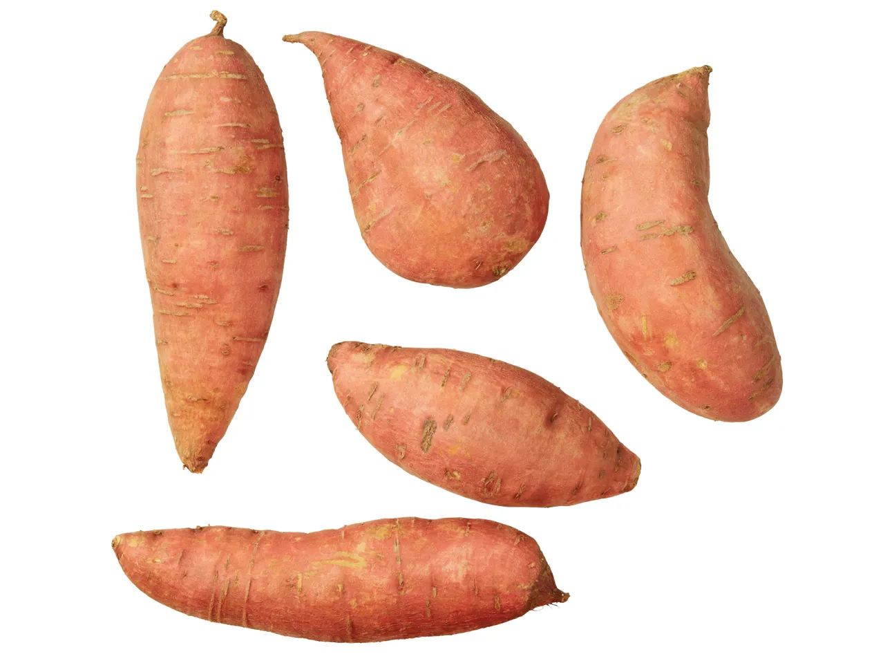 Süßkartoffel-Sammlung.