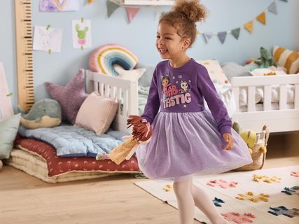 Kislány szabadidőruha tüllszoknyával