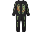 lupilu® Pijama: pijama neagră cu schelet fosforescent și pânză de păianjen