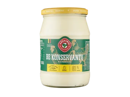 Majonezas be konservantų