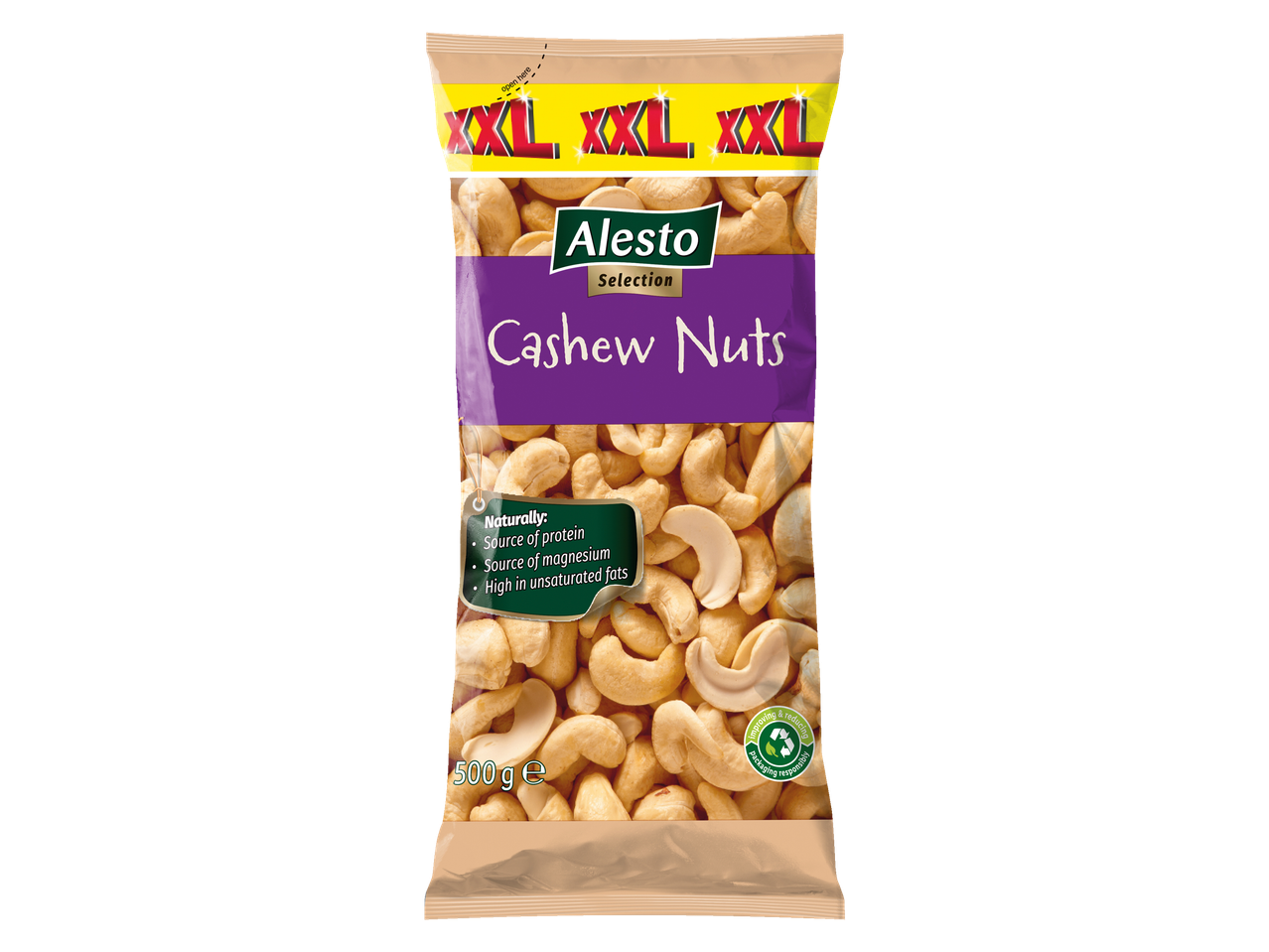 Mais Alesto Selection XXL ananāsu rieksti.