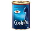 Coshida Selection: stukjes in gelei met rundvlees en lever voor katten.