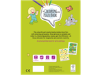 Children's colouring and puzzle book for ages 4+, promoting logic, concentration, and creativity.