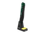 Cordless soldering iron with a stand and cleaning sponge