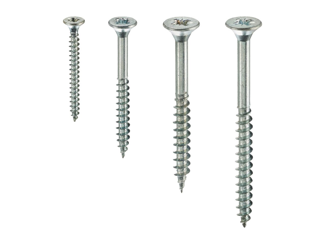 Parkside Chipboard Screws - 420 Pieces
