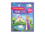 Princesses sticker book for 4+ years with 300 stickers, facts, and puzzles.