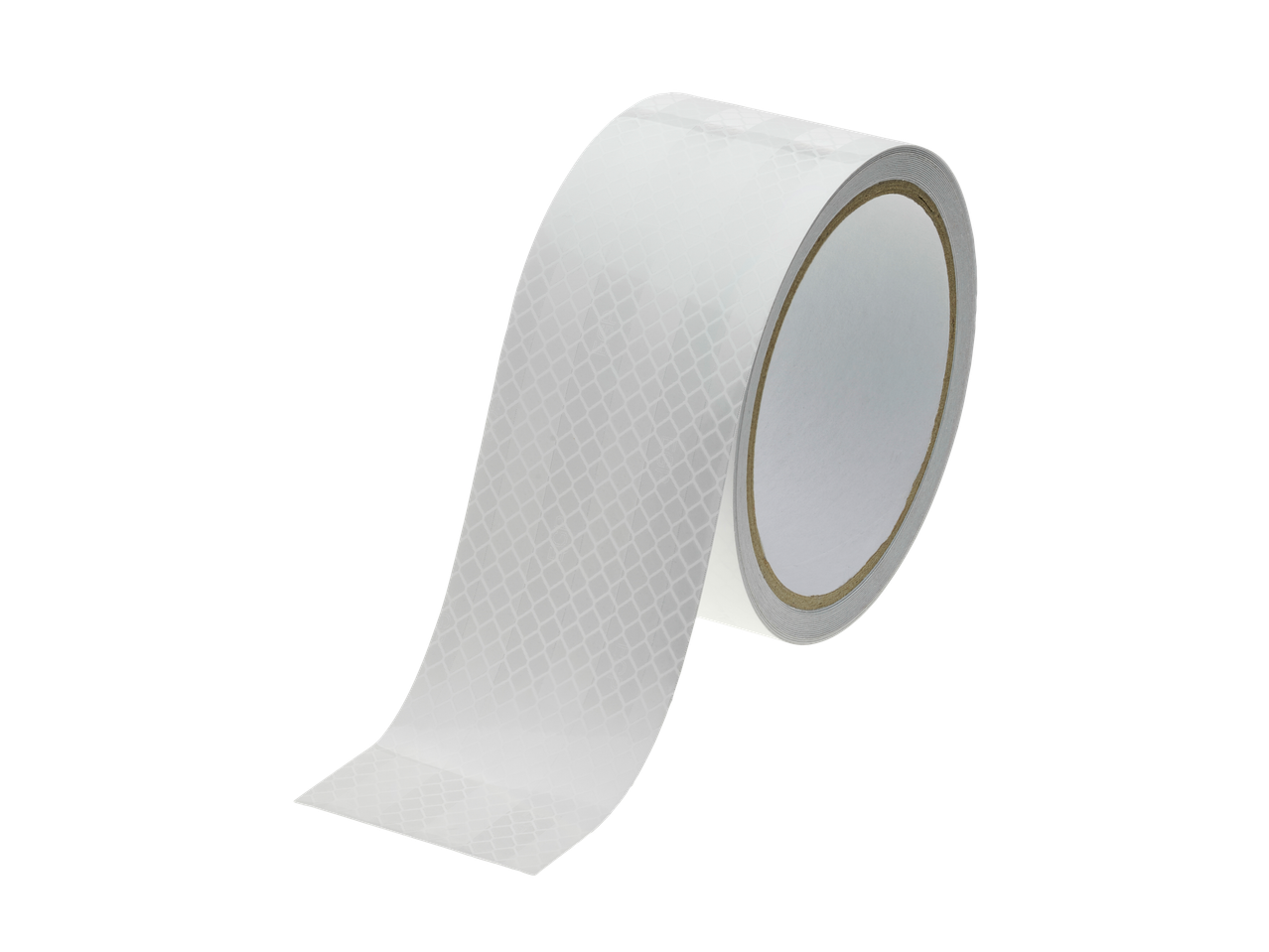 Baltos atspindinčios juostos ritinėlis.