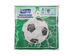 Guardanapos FLORALYS com design de bola de futebol e baliza, 3 camadas, 40 unidades.