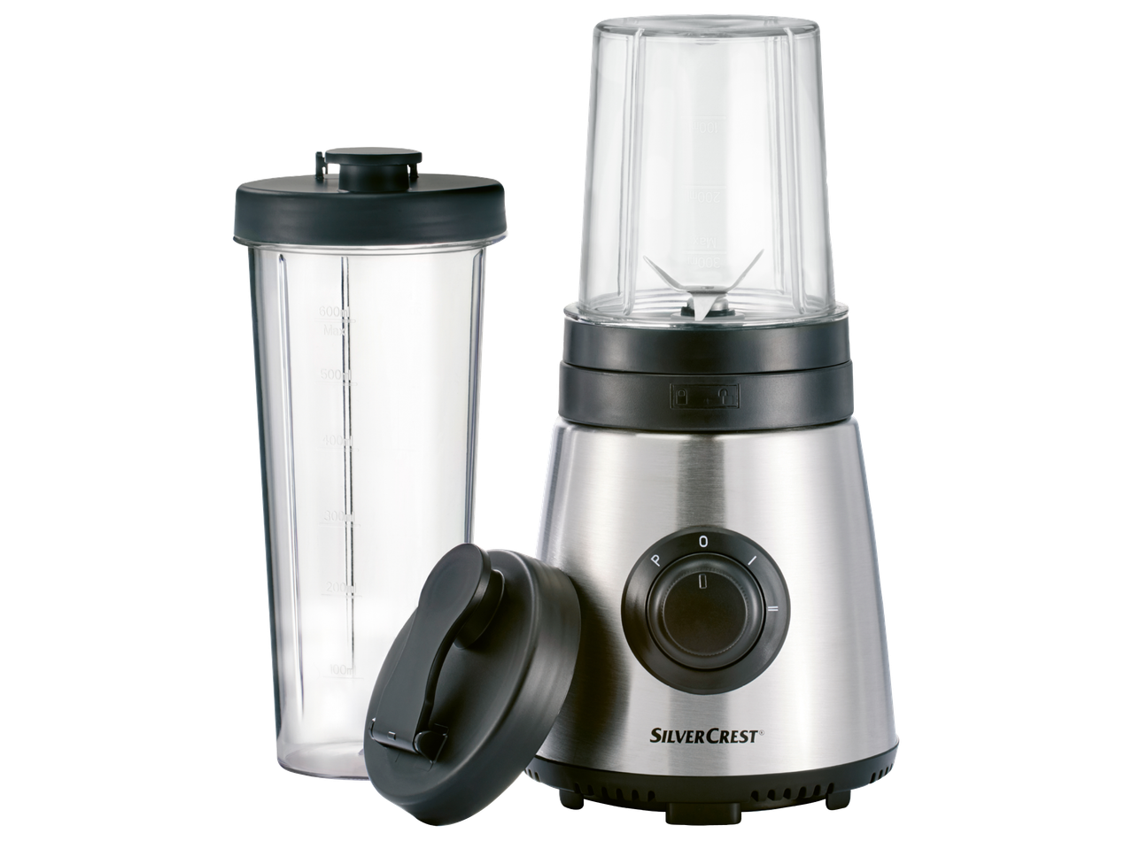 Пасатор SilverCrest с две чаши за смути