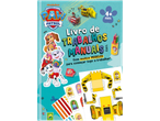 Livro de trabalhos manuais da Patrulha Pata para crianças a partir dos 4 anos com muitos modelos.