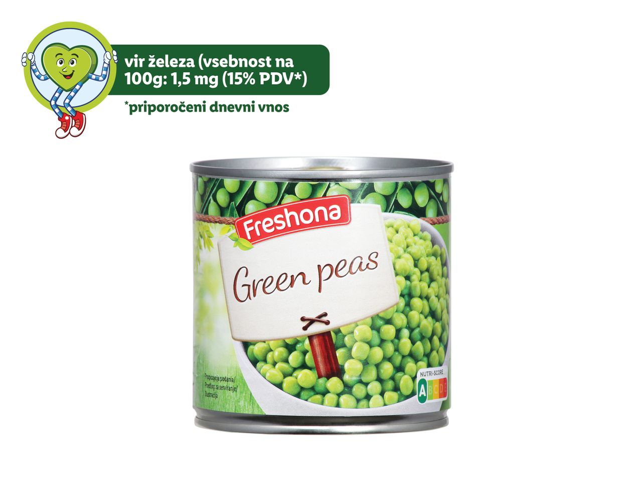 Konzerva graha Fresona.