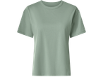 ESMARA ženska majica od organskog pamuka u svijetlozelenoj boji.