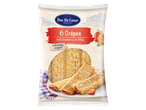 6 Duc De Coeur crêpes met aardbeienjam.