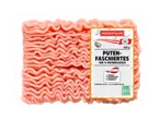 Verpacktes Putenfaschiertes mit 100% Putenfleisch, 400g, aus Österreich, ohne Gentechnik.