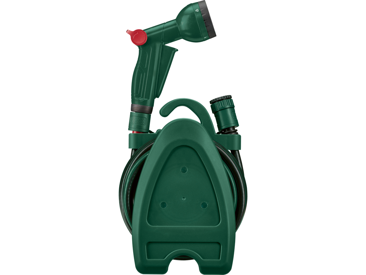 Gardena šļūtenes spole ar smidzinātāju