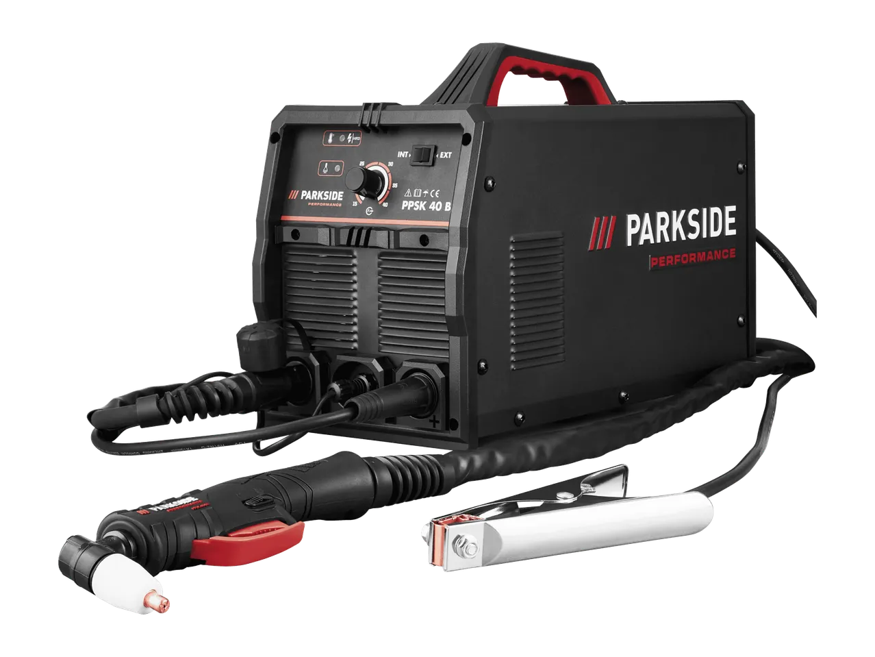 Parkside Performance PPSK 40 B -plasmaleikkuri ja tarvikkeet