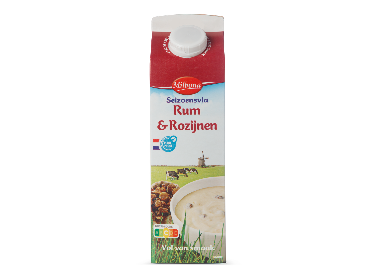 Rum & rozijnen vla