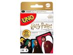 Gioco di carte UNO Harry Potter con personaggi e regole speciali.