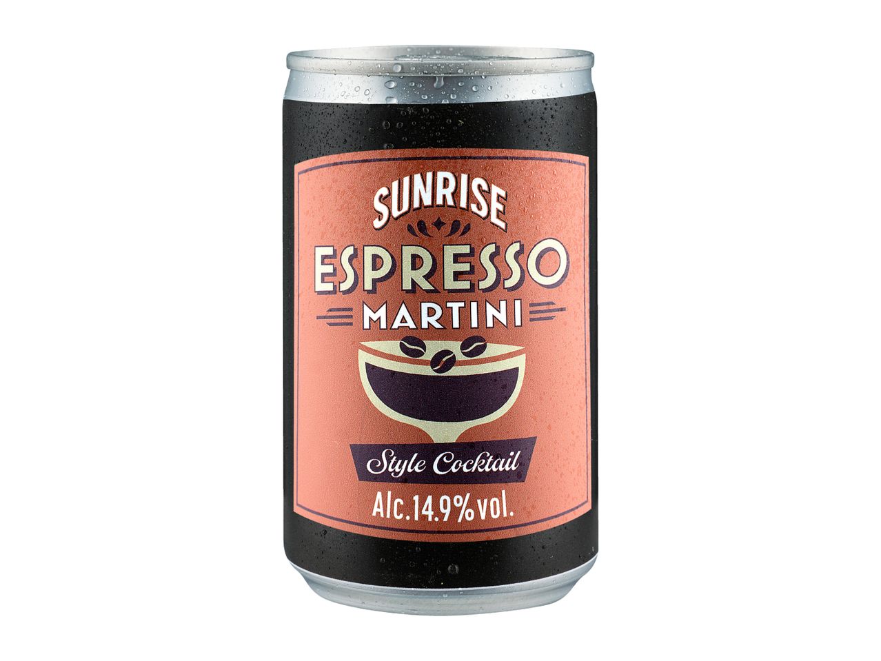 Espresso Martini Style Cocktail Ready to Drink Can 14.9%
