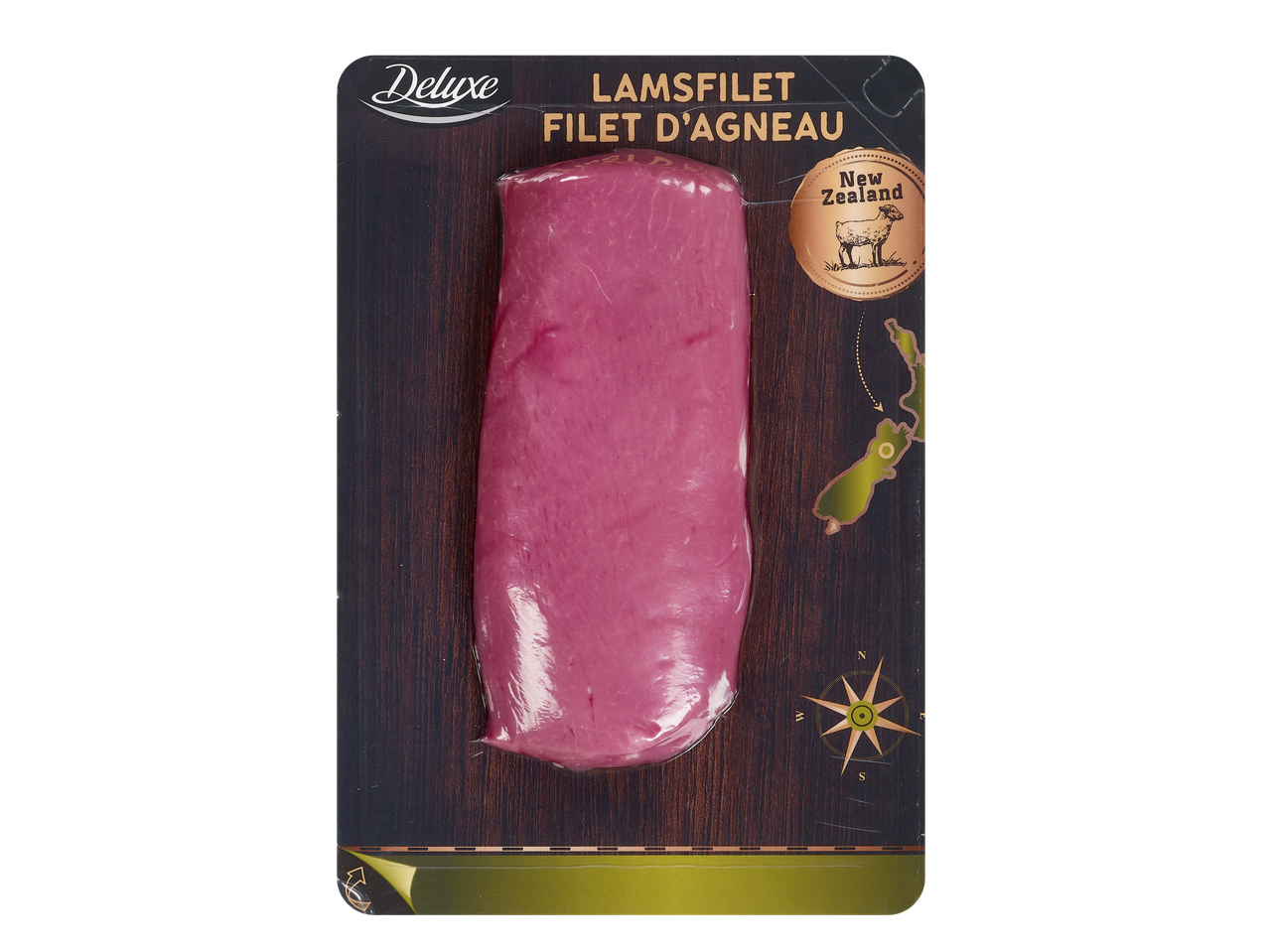 Filet d'agneau Deluxe de Nouvelle-Zélande sous vide