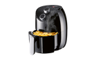 SILVERCREST® KITCHEN TOOLS 1000W Hot Air Fryer with golden fries and steam