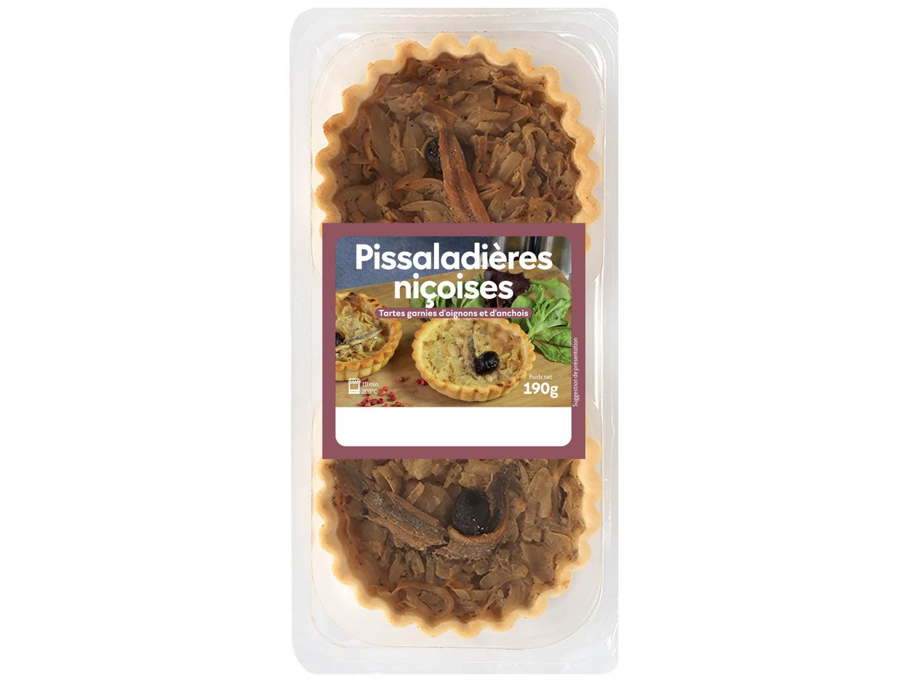 Aller en mode plein écran : Pissaladières niçoises - Image 1