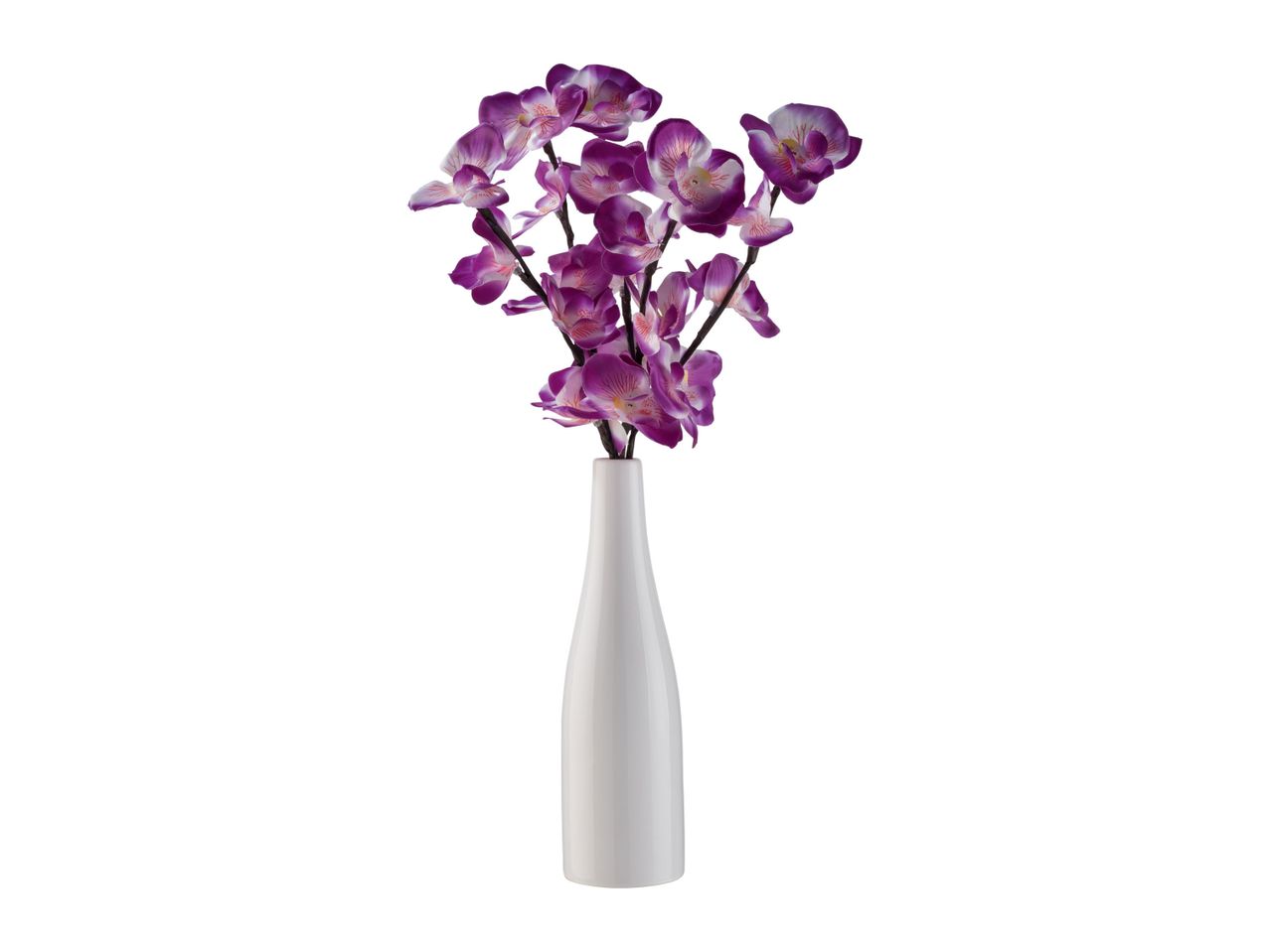 Go to full screen view: Livarno Home Vase with Light-Up Blossom - Image 1