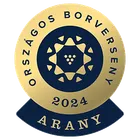 2024-es Országos Borversenyen Aranyérem.