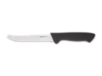 Ein Victorinox-Käsemesser mit schwarzem Griff.