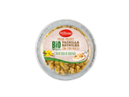 Milbona iogurte de baunilha com muesli bio.
