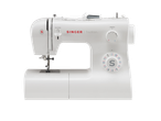 Singer Tradition sewing machine with stitch and length dials, and thread tension control.