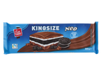 Barra de chocolate Kingsize Neo com camadas tipo Oreo e chocolate de leite