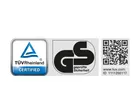 TÜV Rheinland Certified, GS geprüfte Sicherheit, 111126117