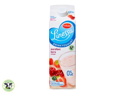 Drinkyoghurt aardbei & kers