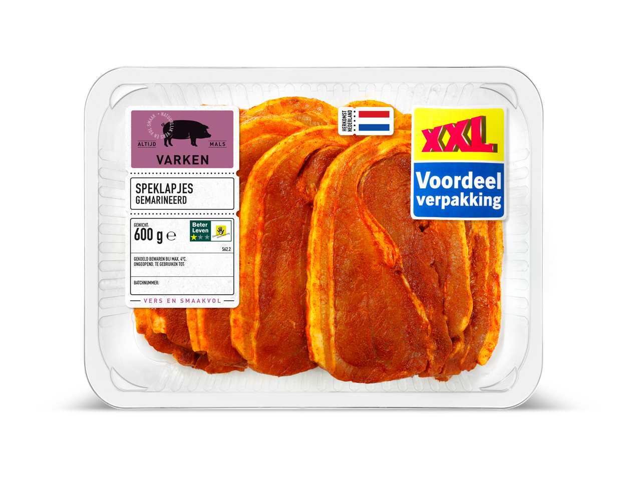 Gemarineerde speklapjes