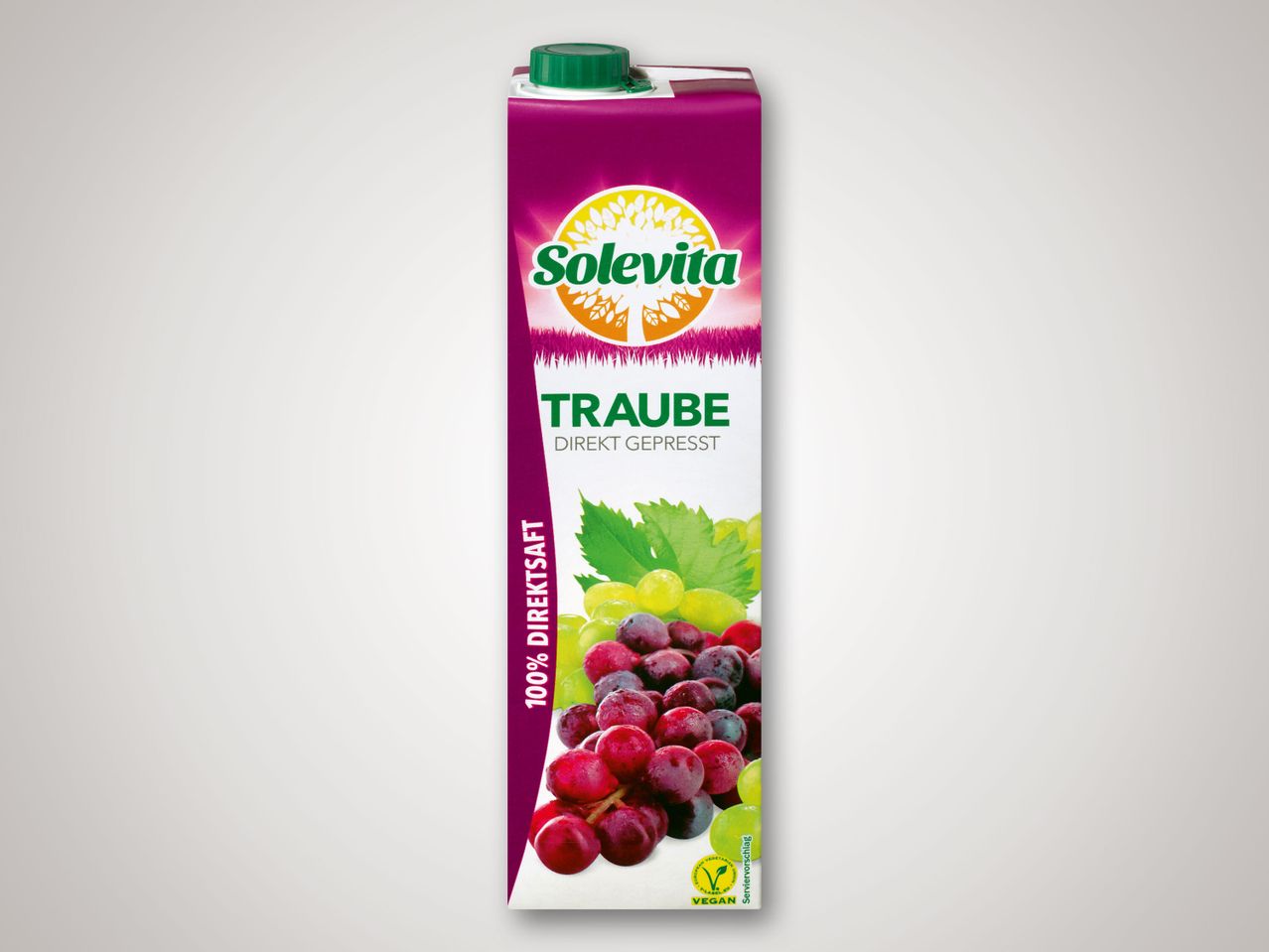 Solevita 100% Direktsaft Traube.