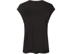 Blusa feminina Esmara de manga curta, preta