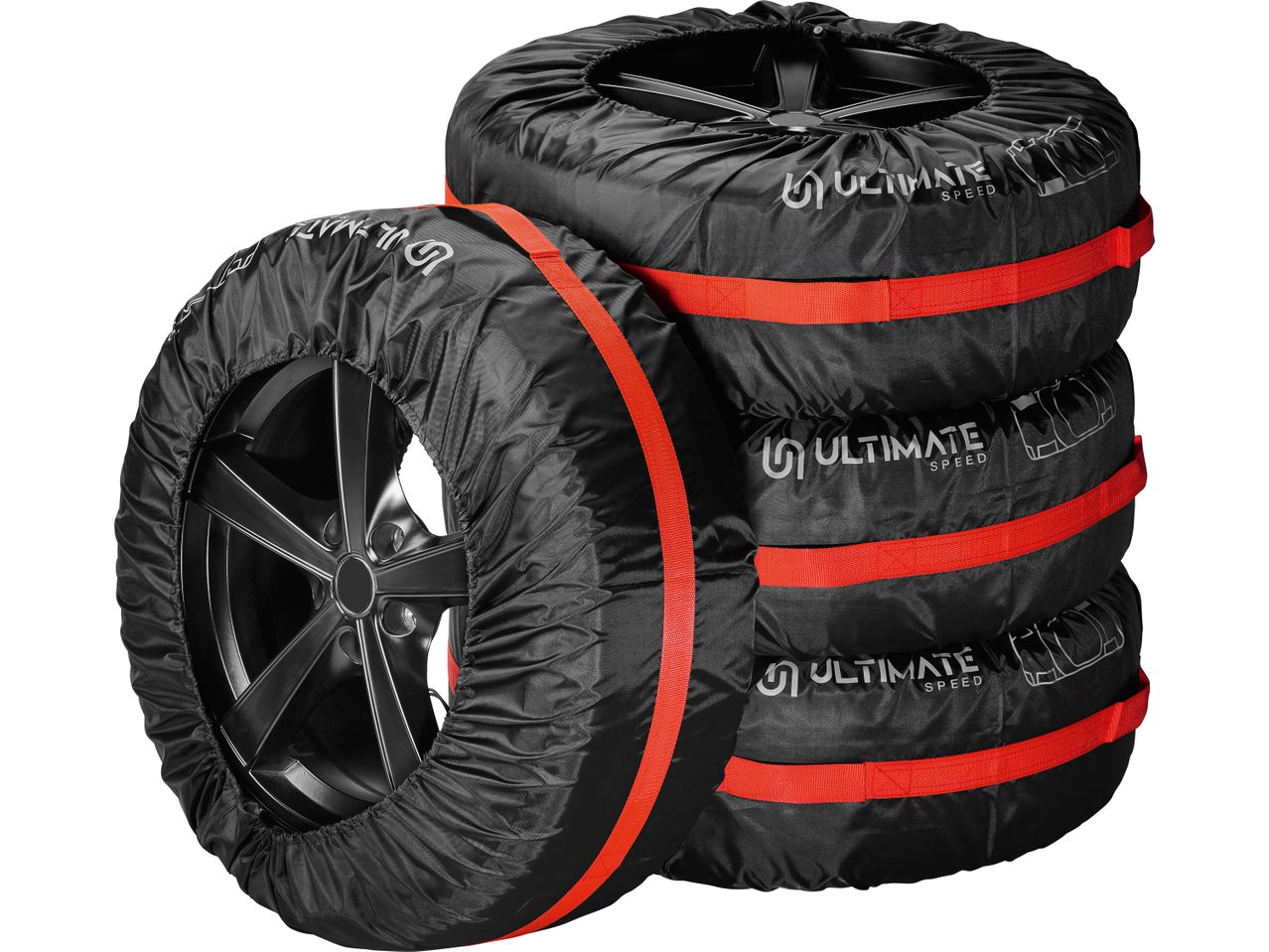 Set copri pneumatici, 4 pezzi