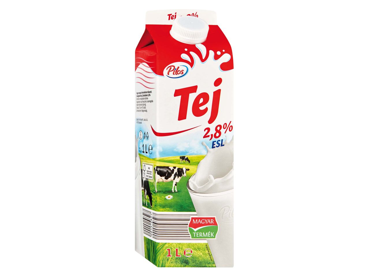 Pilatos Tei 2,8% ESL tej karton.