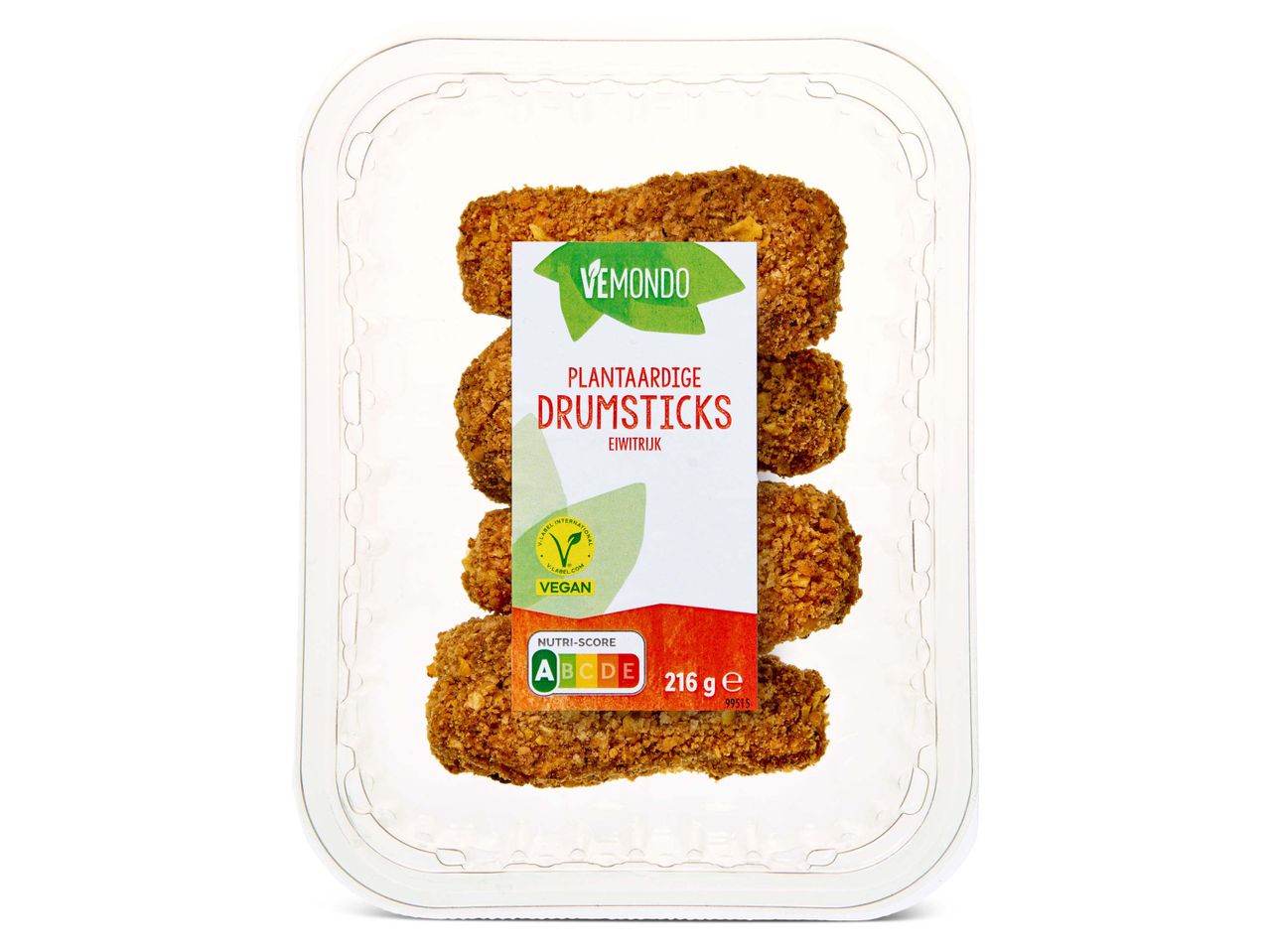 Ga naar volledige schermweergave: Plantaardige drumsticks - afbeelding 1