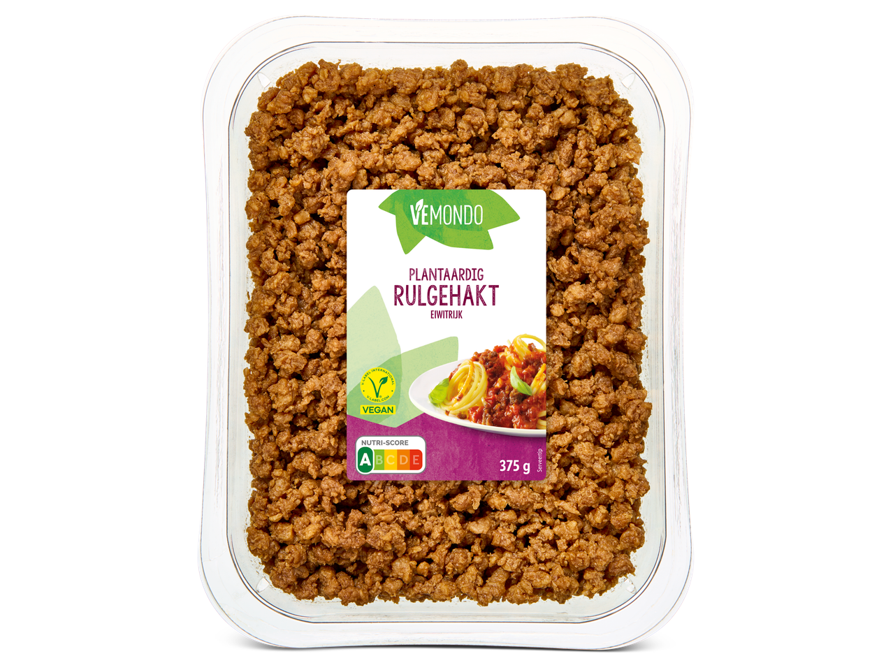 Vemondo vegan gehakt, 375g.