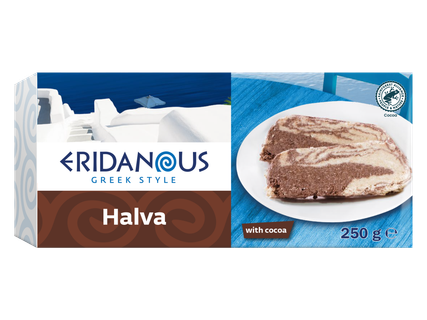 Halva vanilie / cacao în stil grecesc