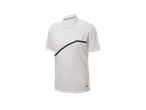 Witte poloshirt van Crivit met zwarte accenten.