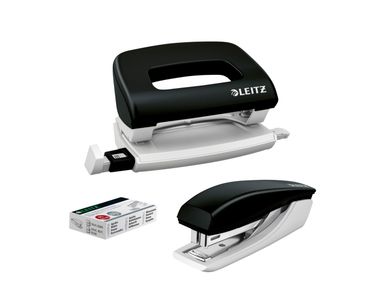  LEITZ Locher + Mini-Heftgerät