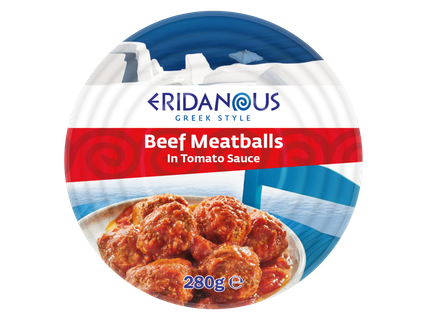ERIDANOUS Rundvlees-balletjes in tomatensaus
