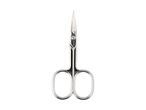 Silver nail scissors with pointed blades and finger loops, marked 'SOLINGEN'